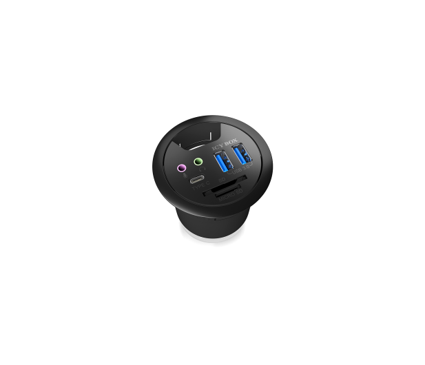 ICY BOX Hub biurkowy 2x USB-A 1x USB-C - 1275420 - zdjęcie 4
